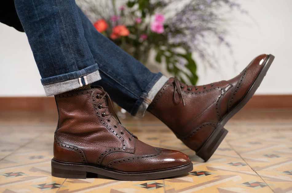 Wingtip Derby Boots