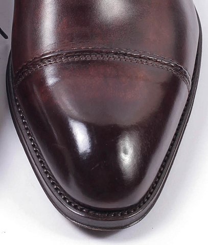 cap toe shoes