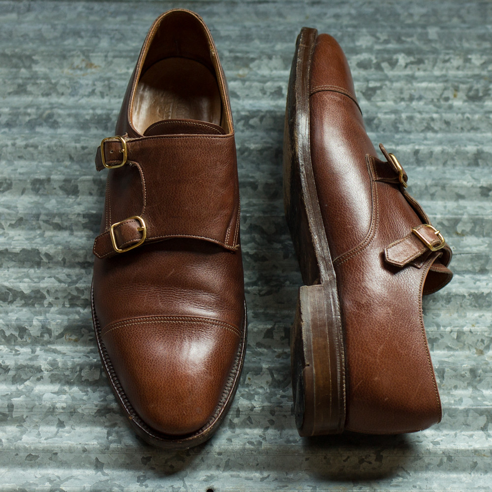 double monk strap shoes 