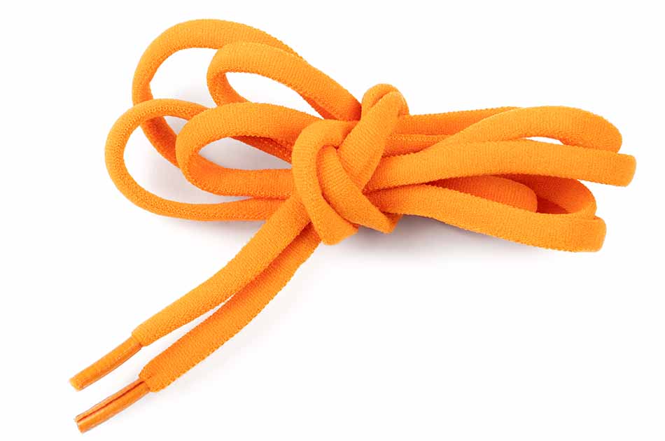 orange shoelaces