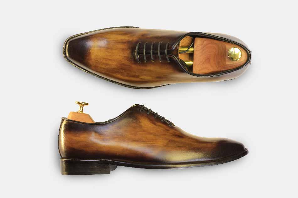 patina on shoes