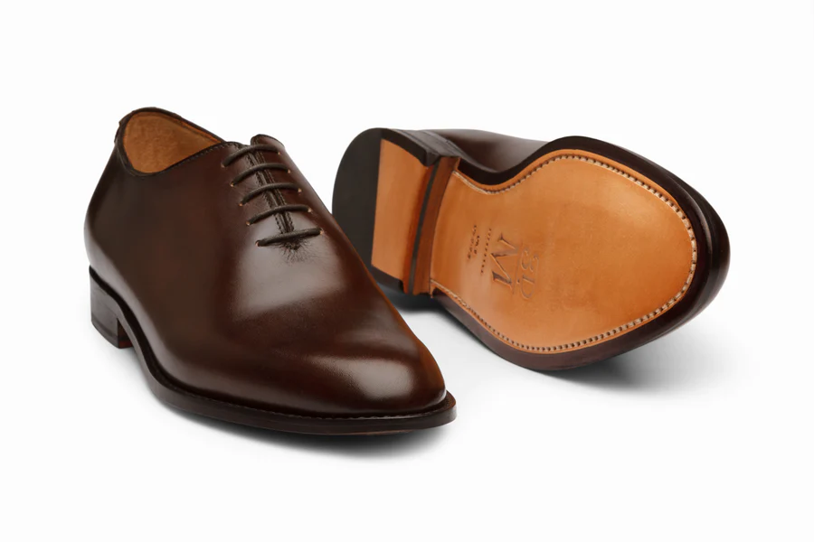 Plain Wholecut Oxford - Brown